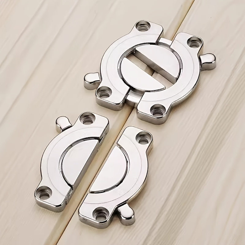 Furniture Interlocking Hardware - Konektor Meja Tebal Bulat dengan Pengunci