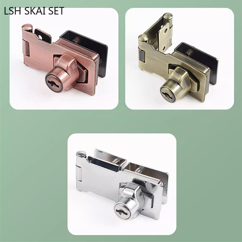 Furniture Hardware Store - Kunci pintu kaca No-punch layar toko