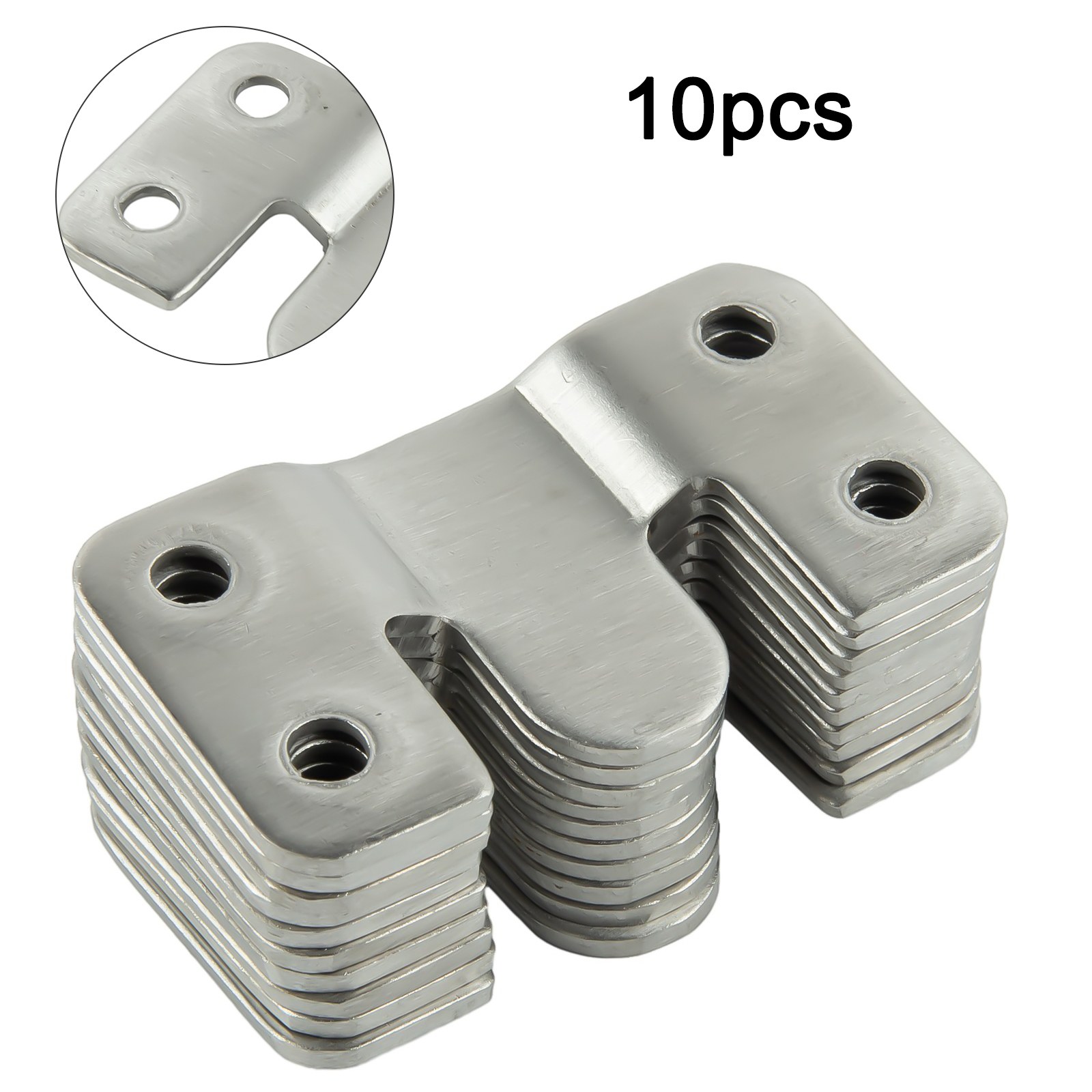 Furniture Interlocking Hardware - 10 buah gantungan dinding bingkai gambar