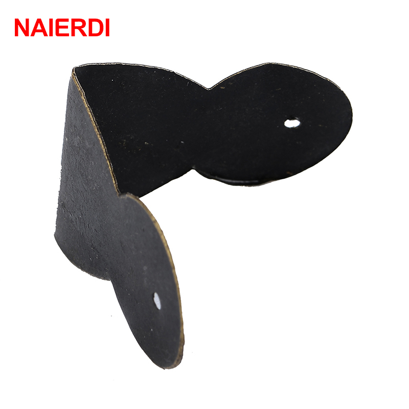 Furniture Hardware Decorative - NAIERDI 30PCS Dekorasi Corner Bracket Antik