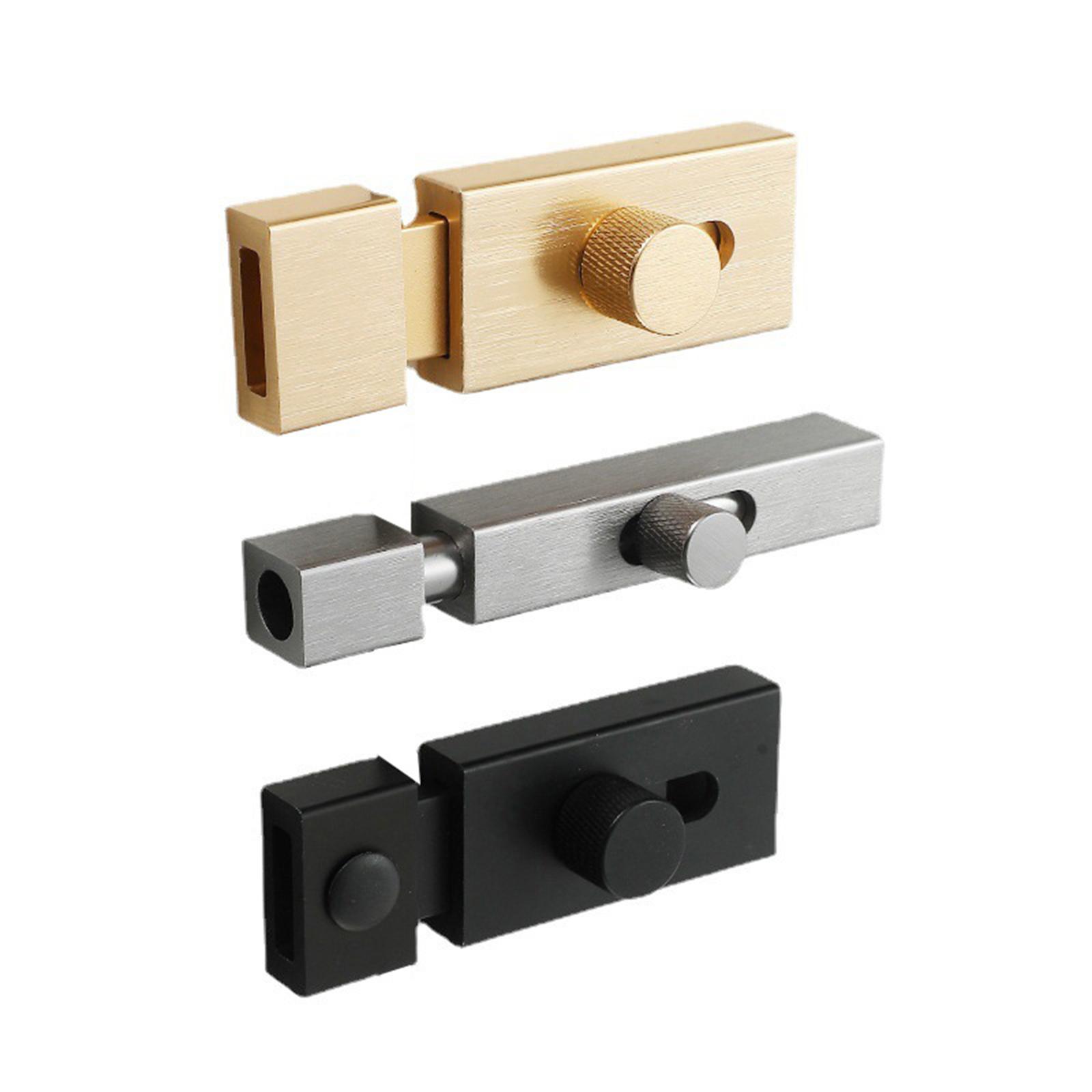 Barrel Bolt Slide - Kunci Pintu Geser Berbahan Aluminium Tebal