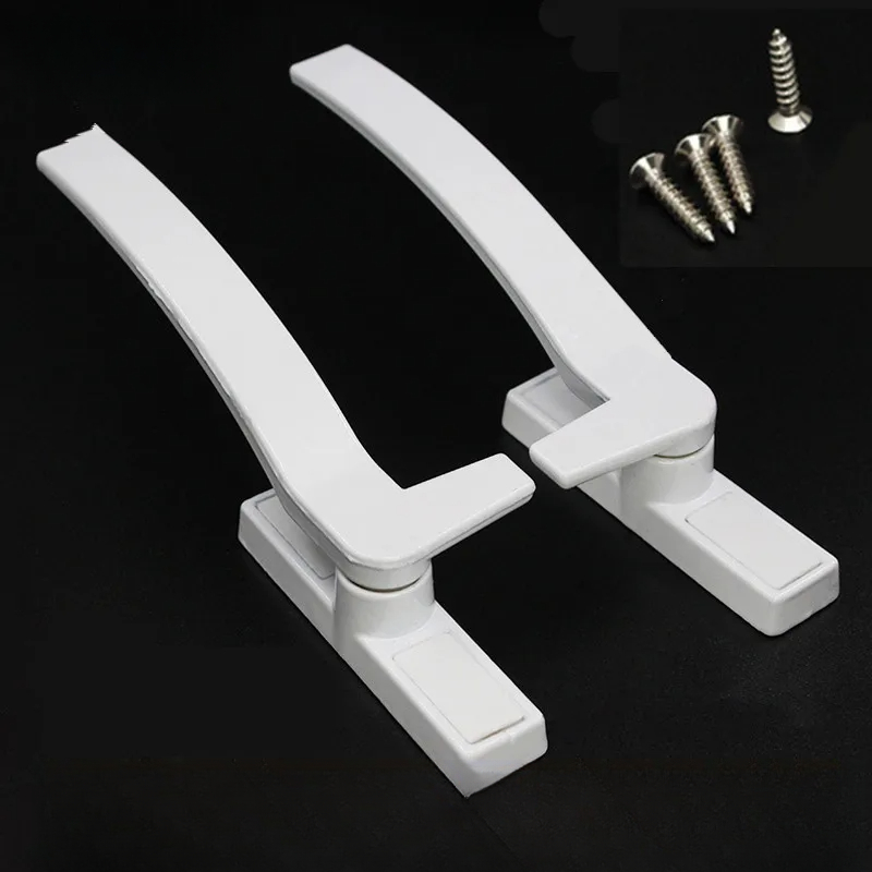 Zinc Furniture Hardware - Pegangan jendela pengganti putih tangan kanan