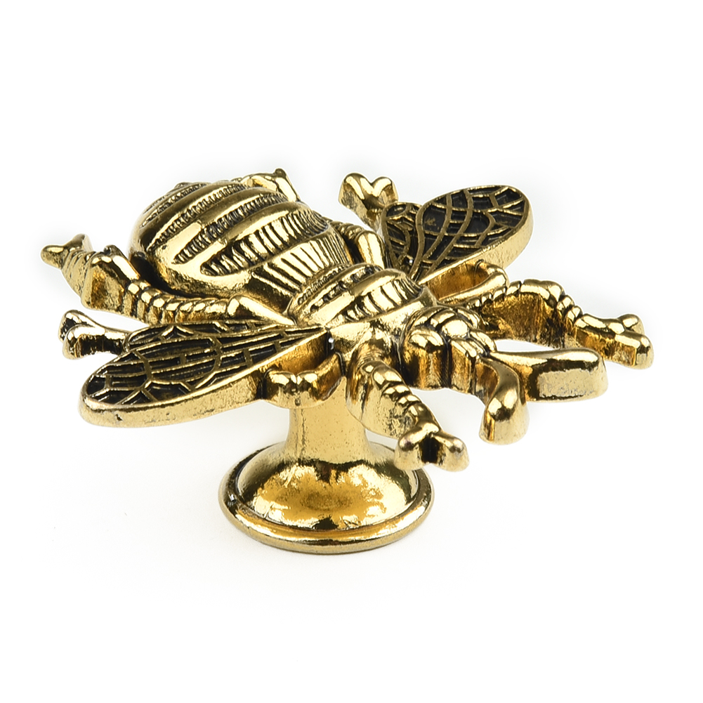 Furniture Hardware Nut - Kenop Lemari Retro Bentuk Lebah, Gagang