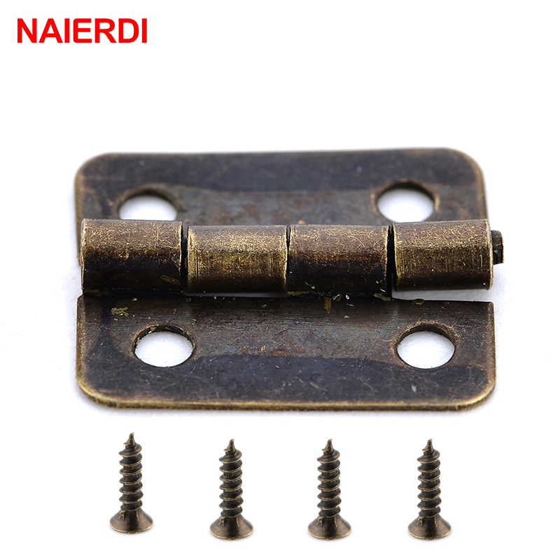 Furniture Hardware Vintage - 50 Pcs Naierdi Antik Engsel Mini