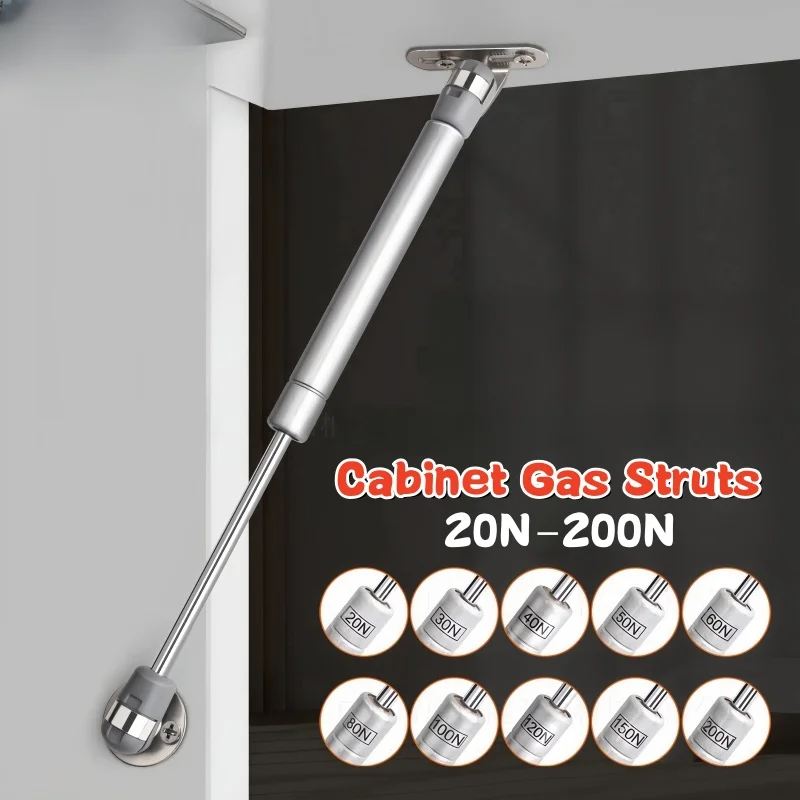 Furniture Hardware Hinges - 20N-200N Kekuatan Tembaga Pintu Kabinet Penopang