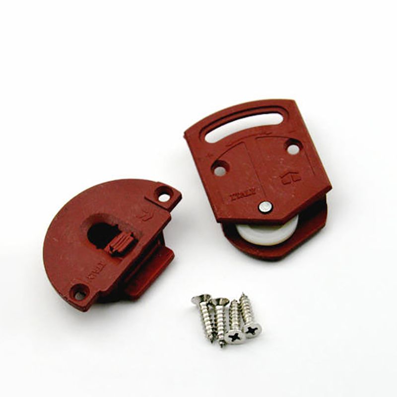 Furniture Hardware Vintage - 1 Set Roda Plastik Lemari Antik