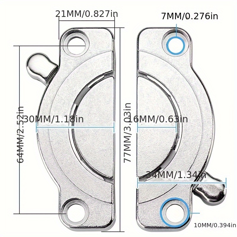 Konektor Meja Tebal Bulat deng - Furniture Interlocking Hardware ulasan dan harga