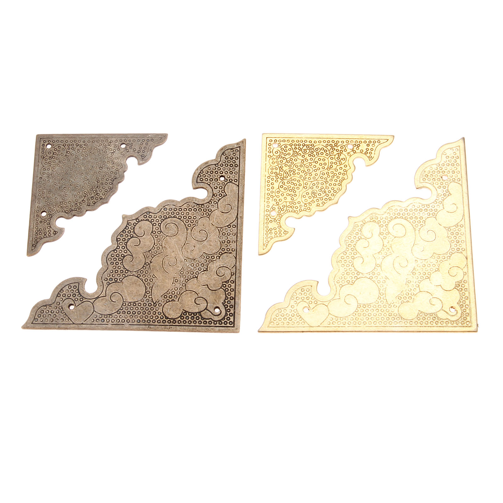 2 Buah Perunggu Antik/Kuningan - Furniture Hardware Decorative ulasan dan harga