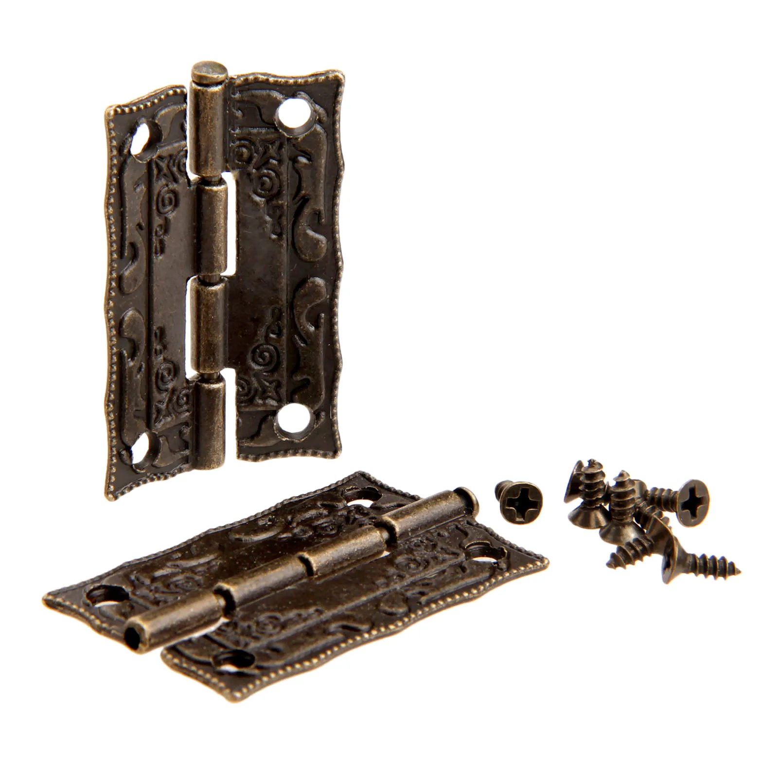 10 Buah Engsel 36*23Mm Besi An - Furniture Hardware Vintage ulasan dan harga