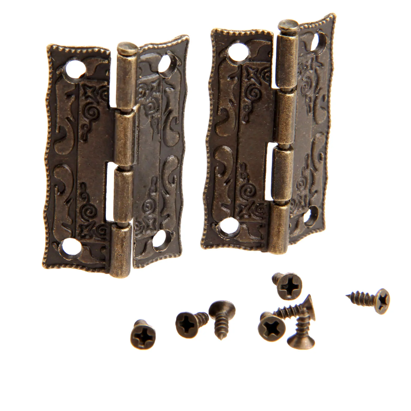 10 Buah Engsel 36*23Mm Besi An - Furniture Hardware Vintage ulasan dan harga