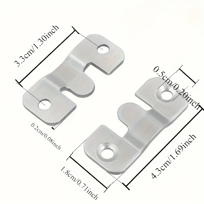 Kit Braket Pemasangan Interloc - Furniture Interlocking Hardware ulasan dan harga