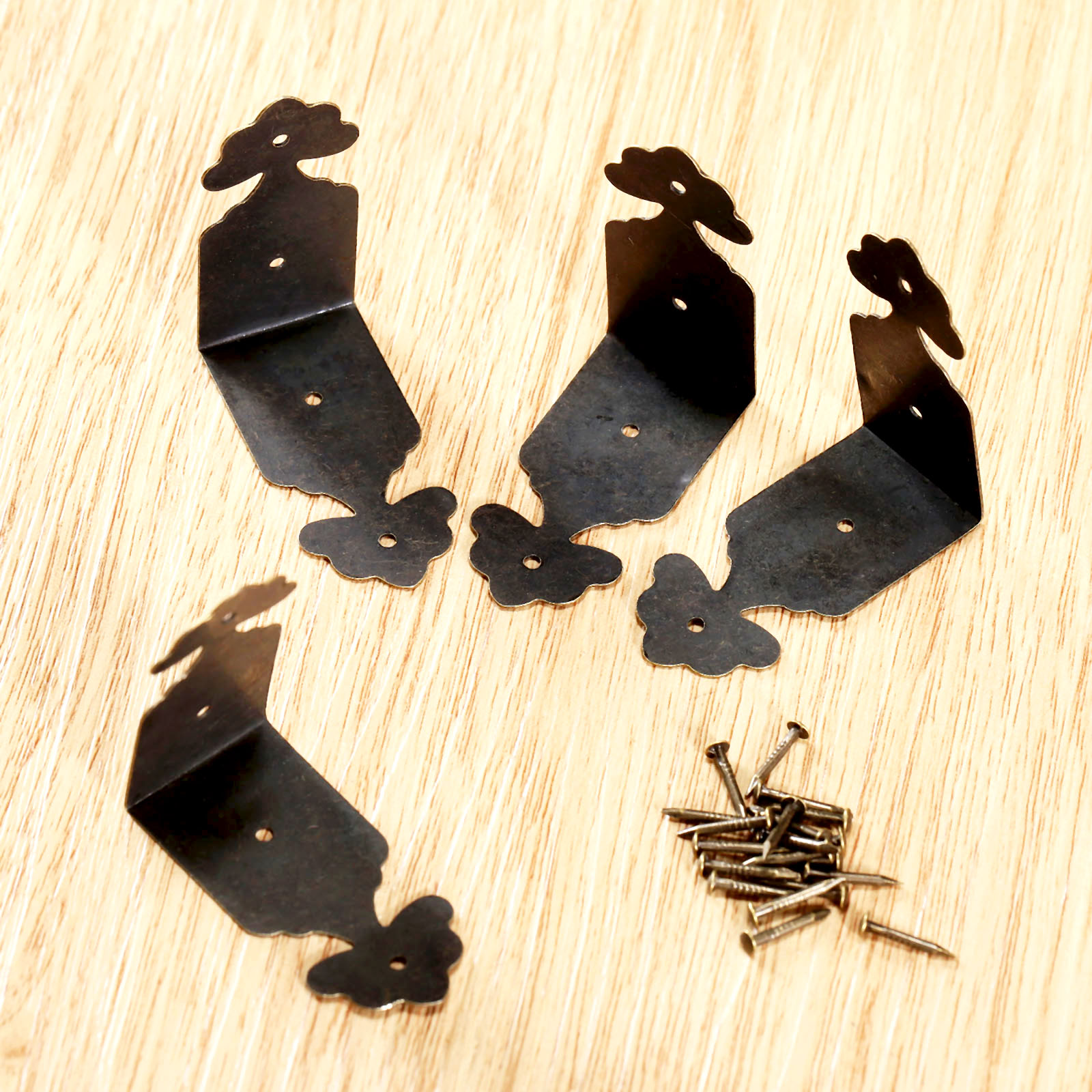 4 Pcs Dekoratif Pelindung Sudu - Furniture Hardware Decorative ulasan dan harga