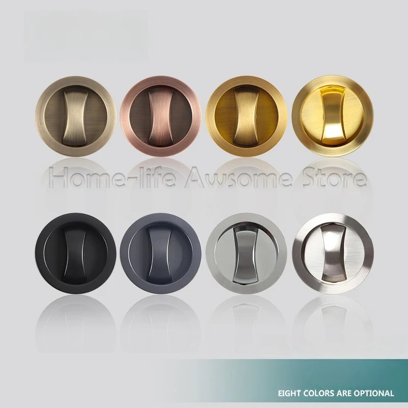Kunci Pintu Geser Modern Tak T - Zinc Furniture Hardware ulasan dan harga