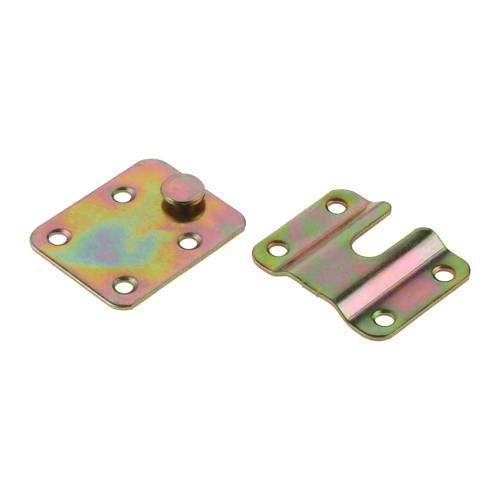 1 Set Logam Tak Terlihat Engse - Furniture Interlocking Hardware ulasan dan harga