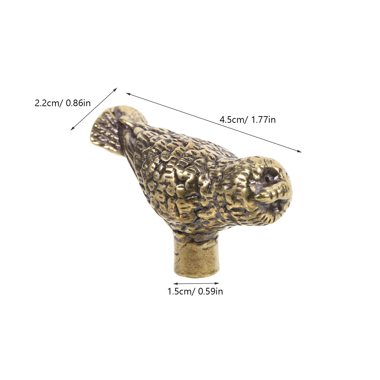 2 Buah Kenop Lemari Kuningan B - Unique Furniture Hardware ulasan dan harga