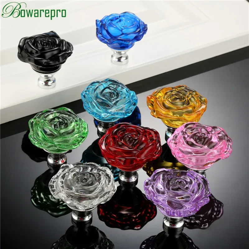 Bowarepro 50MM Kristal Mawar K - Furniture Hardware Nut ulasan dan harga
