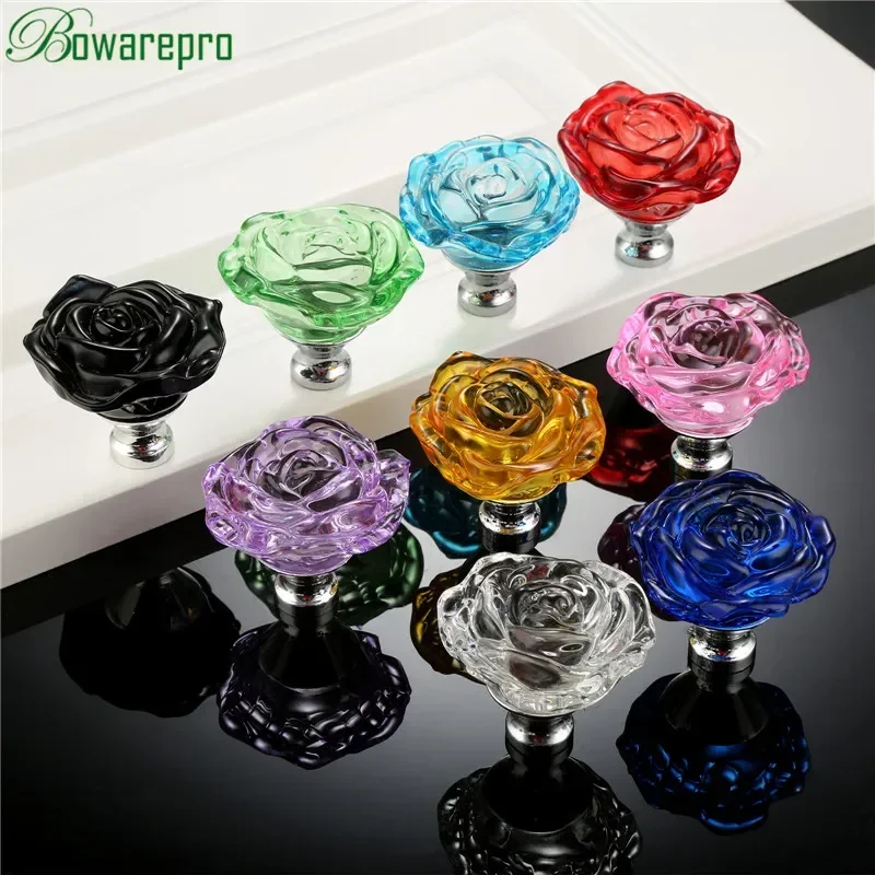 Bowarepro 50MM Kristal Mawar K - Furniture Hardware Nut ulasan dan harga