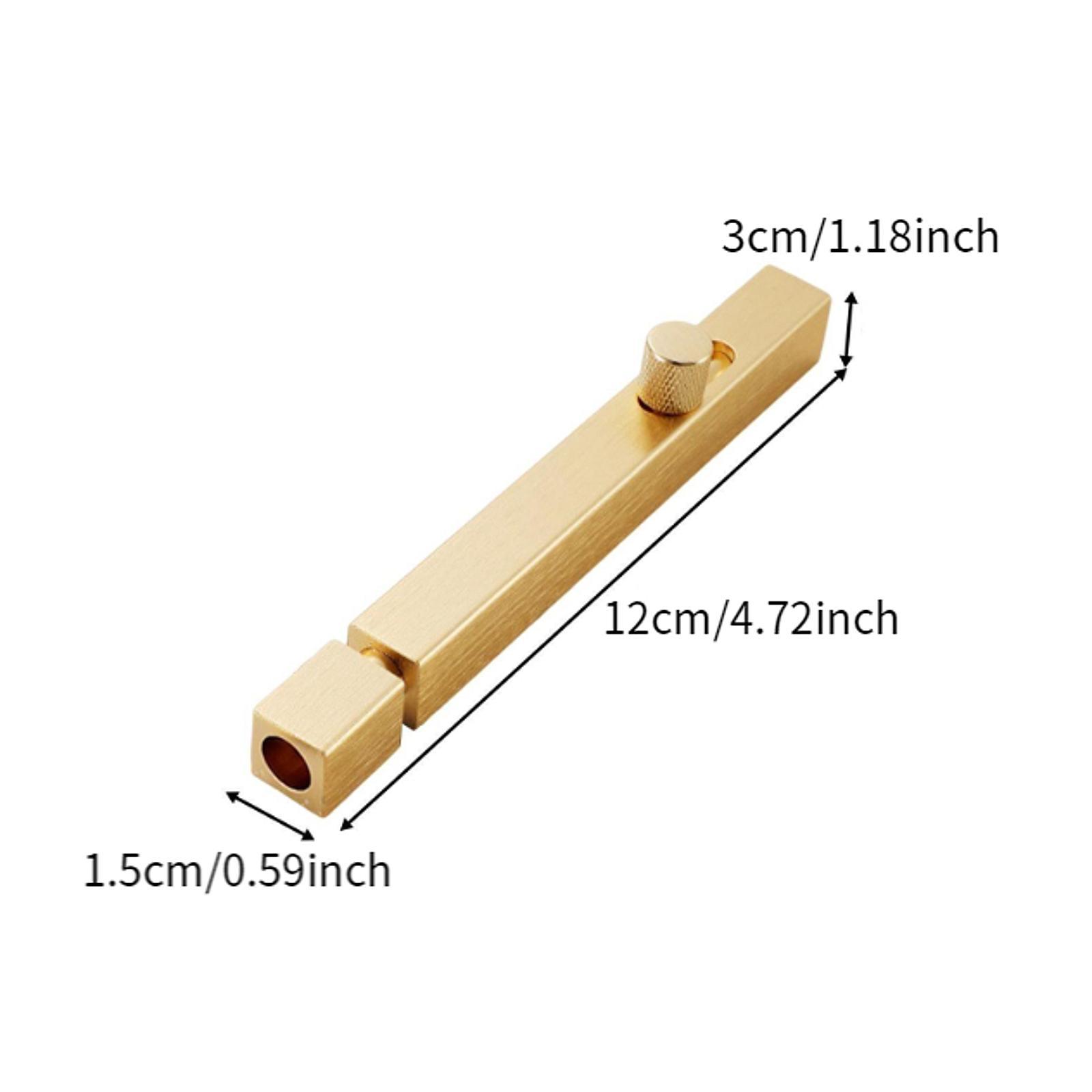 Kunci Pintu Geser Berbahan Alu - Barrel Bolt Slide ulasan dan harga