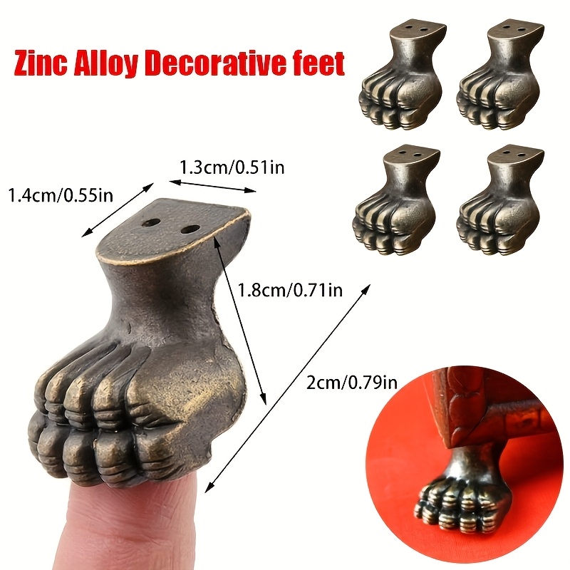 8pcs Kaki Antik Kuningan untuk - Furniture Hardware Decorative ulasan dan harga