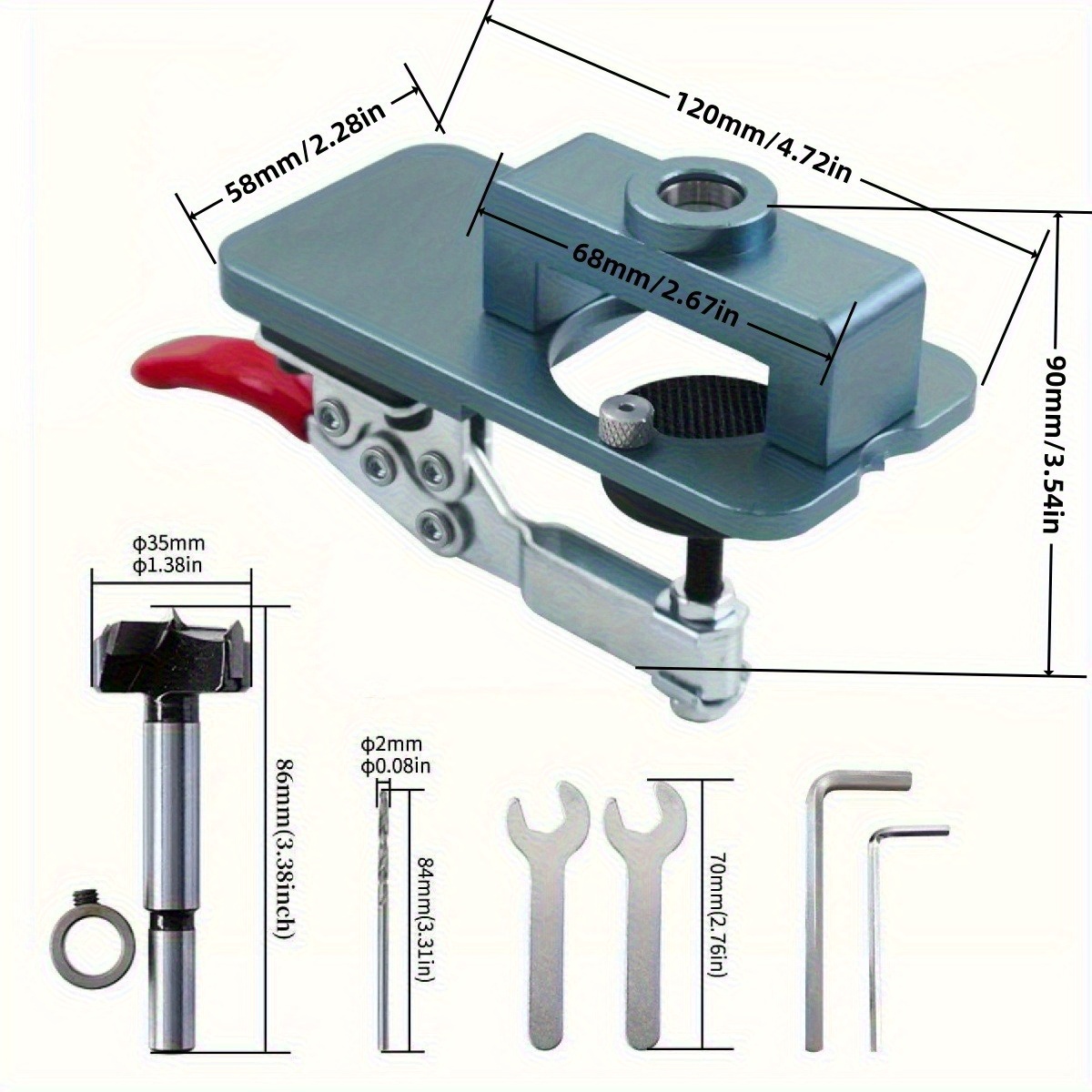 Jig Engsel 35mm - Panduan Pemb - Furniture Hardware Hinges ulasan dan harga