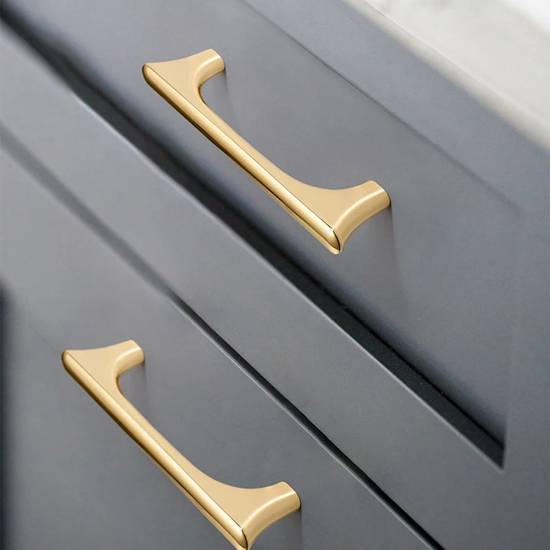 Kenop Lemari Dapur YM Gold Hit - Furniture Hardware Store ulasan dan harga