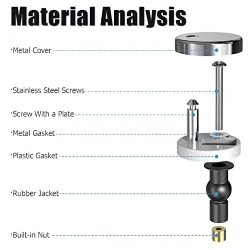 2 Buah Engsel Dudukan Kloset,  - Furniture Hardware Hinges ulasan dan harga