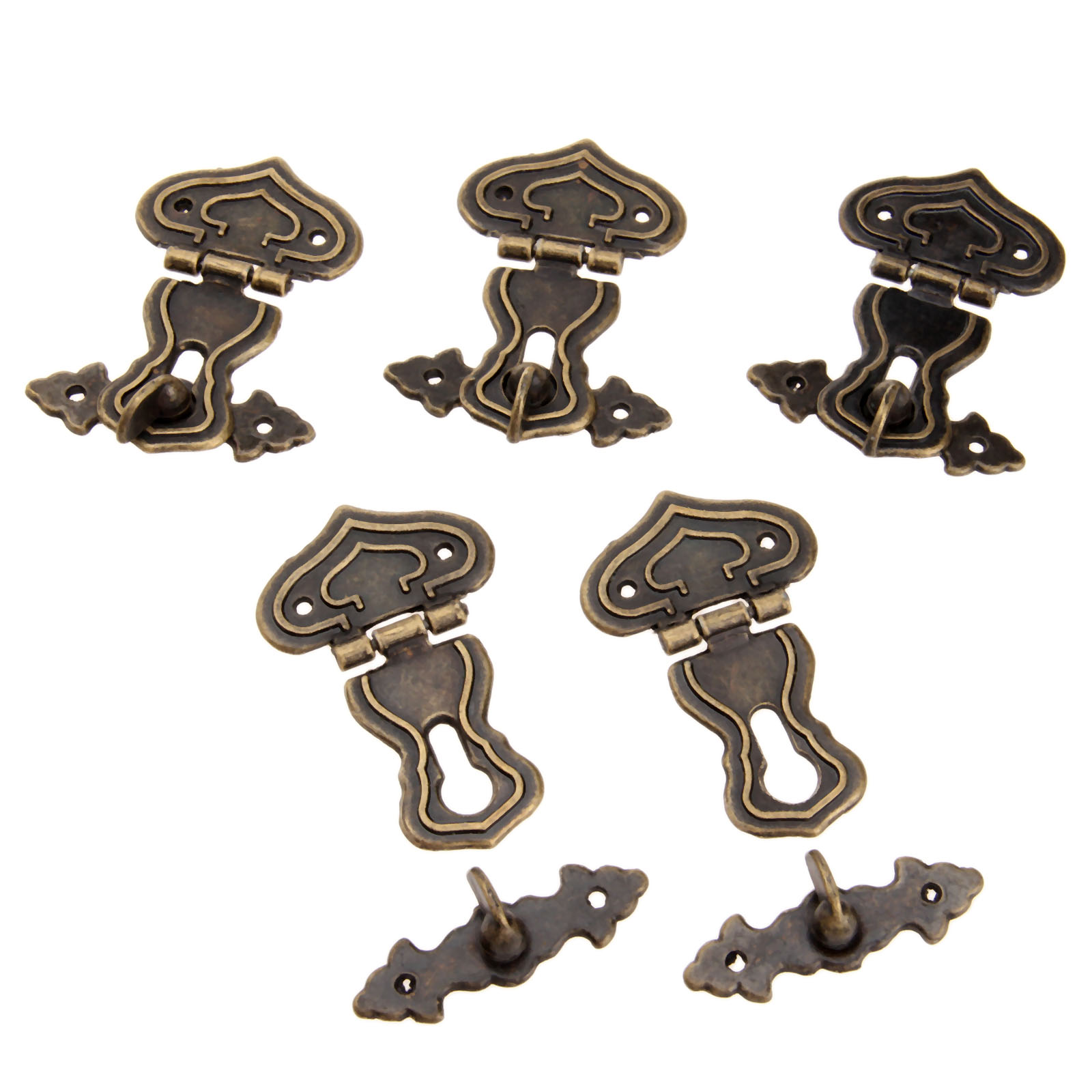 5 Buah 63X47Mm Gembok Logam An - Furniture Hardware Vintage ulasan dan harga