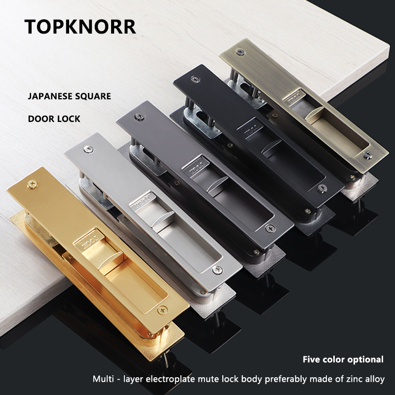 Kunci Pintu Geser Tak Terlihat - Zinc Furniture Hardware ulasan dan harga