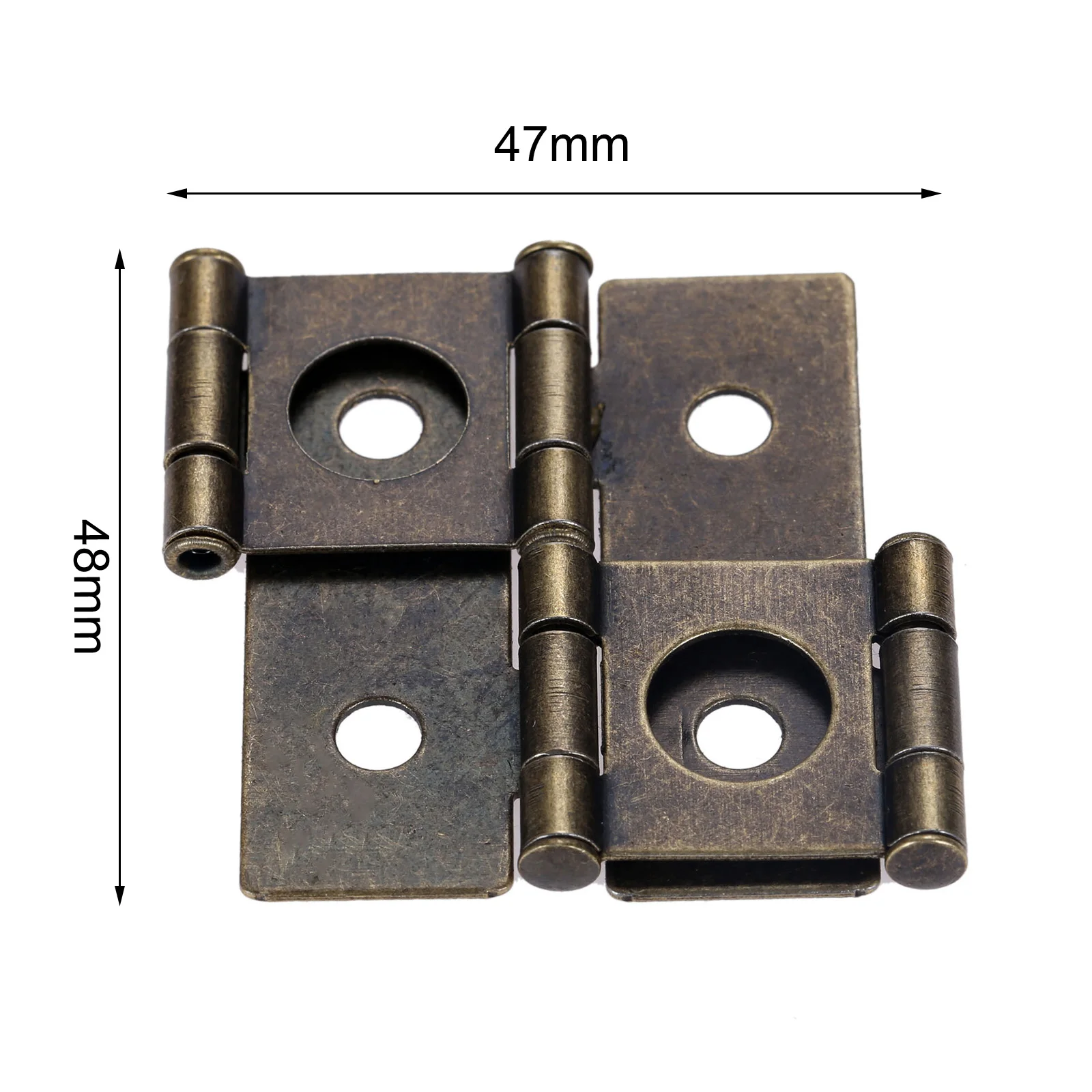 2 Buah Perunggu Antik Double B - Furniture Hardware Vintage ulasan dan harga