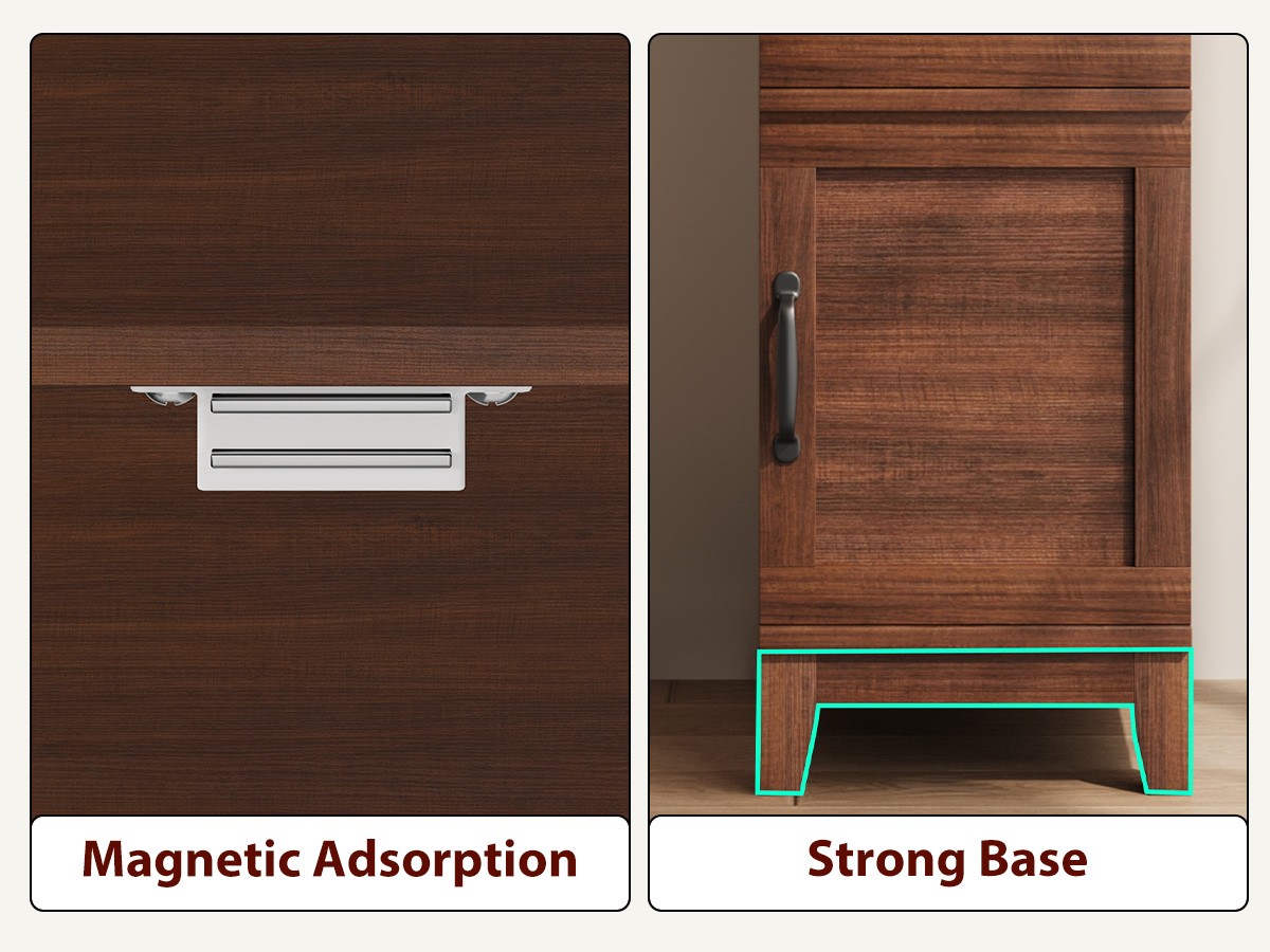 Lemari Pakaian Kayu – Tinggi 7 - Furniture Hardware Hinges ulasan dan harga