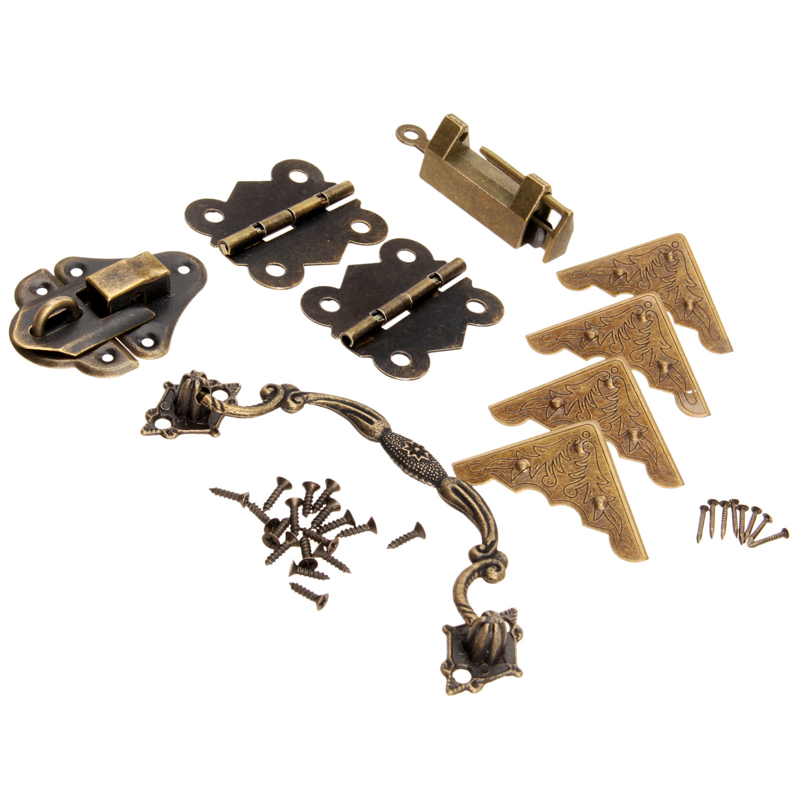 9 Buah/Set Perlengkapan Mebel  - Furniture Hardware Hinges ulasan dan harga