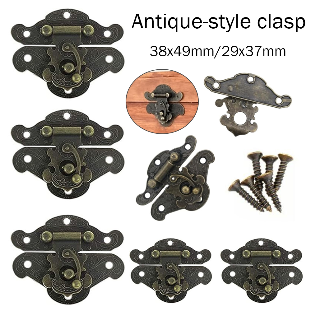 5-20 Buah Gesper Pengait Logam - Furniture Hardware Vintage ulasan dan harga