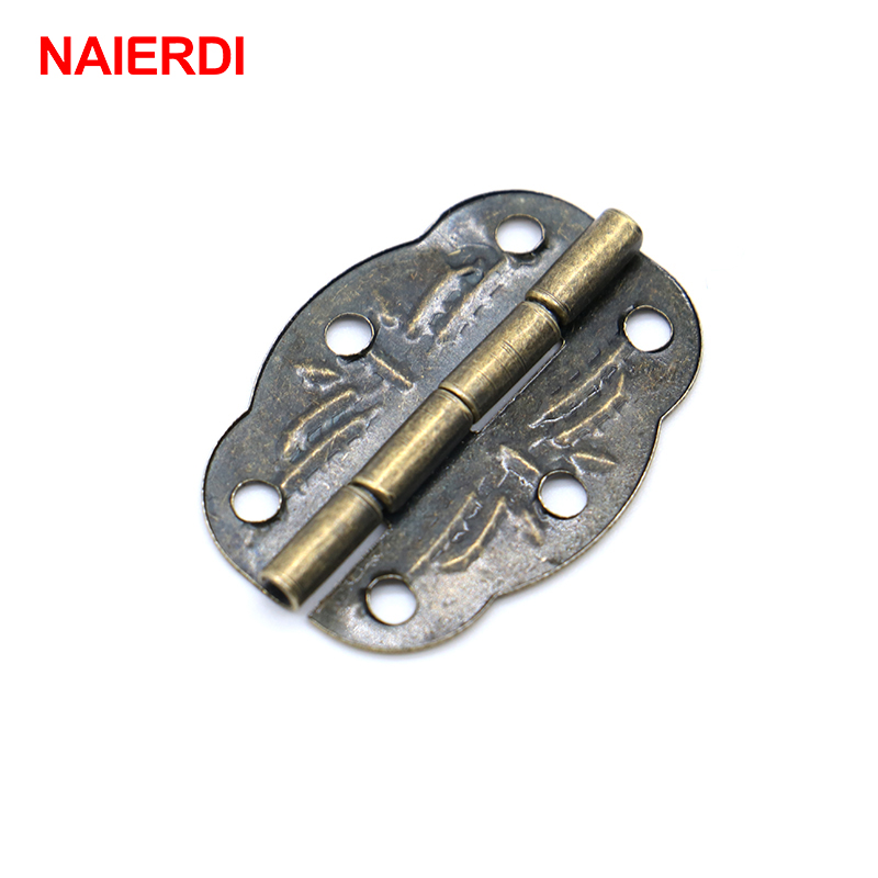 20Pcs NAIERDI Perunggu Engsel  - Furniture Hardware Vintage ulasan dan harga