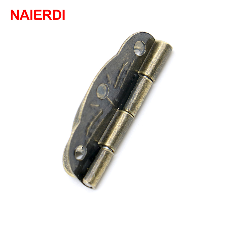 20Pcs NAIERDI Perunggu Engsel  - Furniture Hardware Vintage ulasan dan harga
