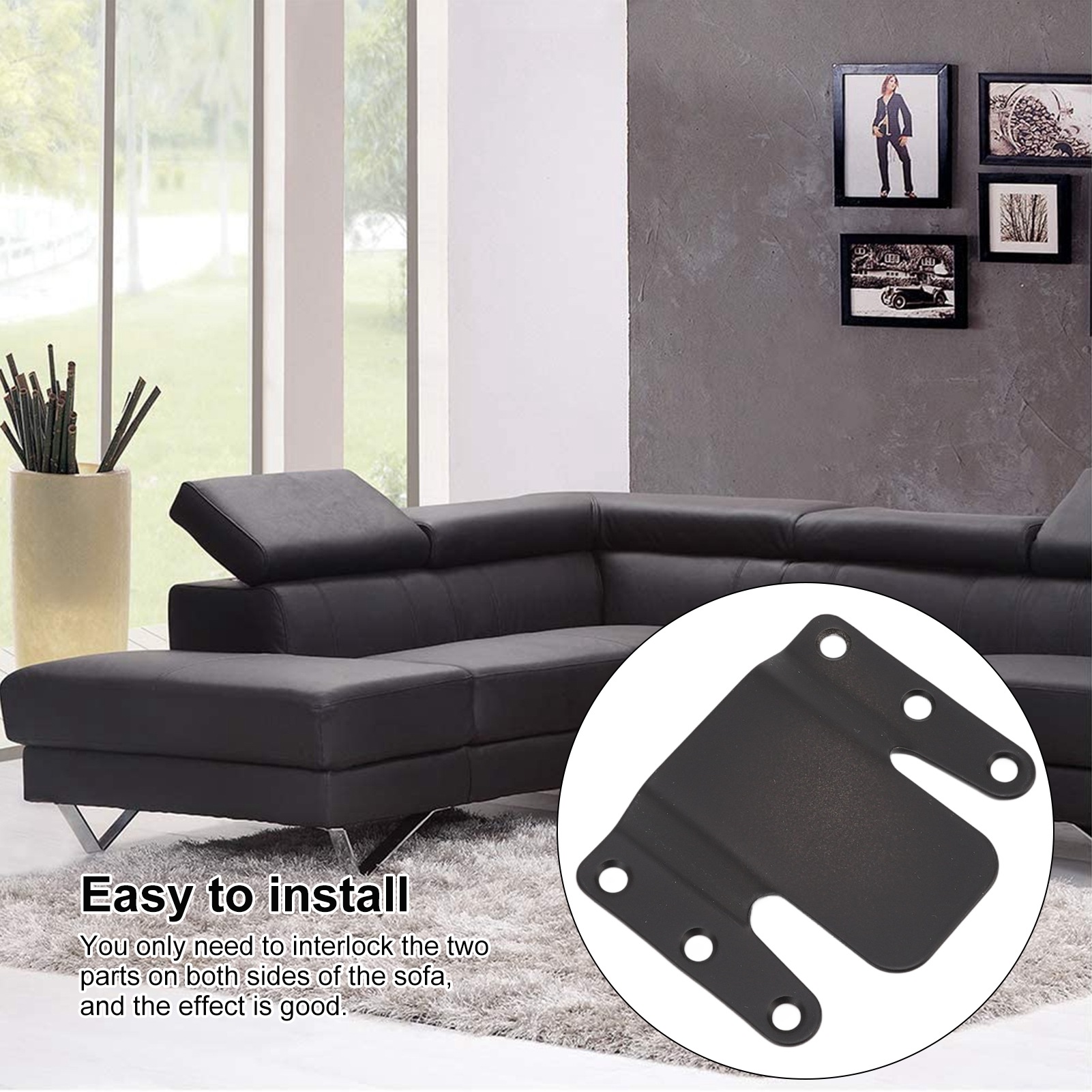 4 Set Konektor Sofa Seksional, - Furniture Interlocking Hardware ulasan dan harga