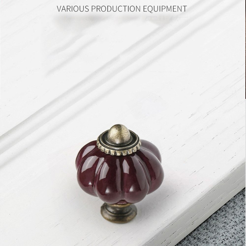 Kenop Kabinet Keramik Bentuk L - Furniture Hardware Vintage ulasan dan harga