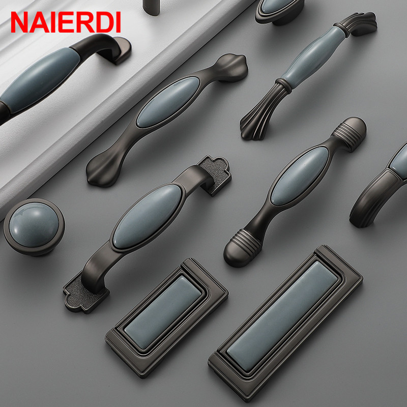 Naierdi Keramik Kabinet Pegang - Furniture Hardware Vintage ulasan dan harga