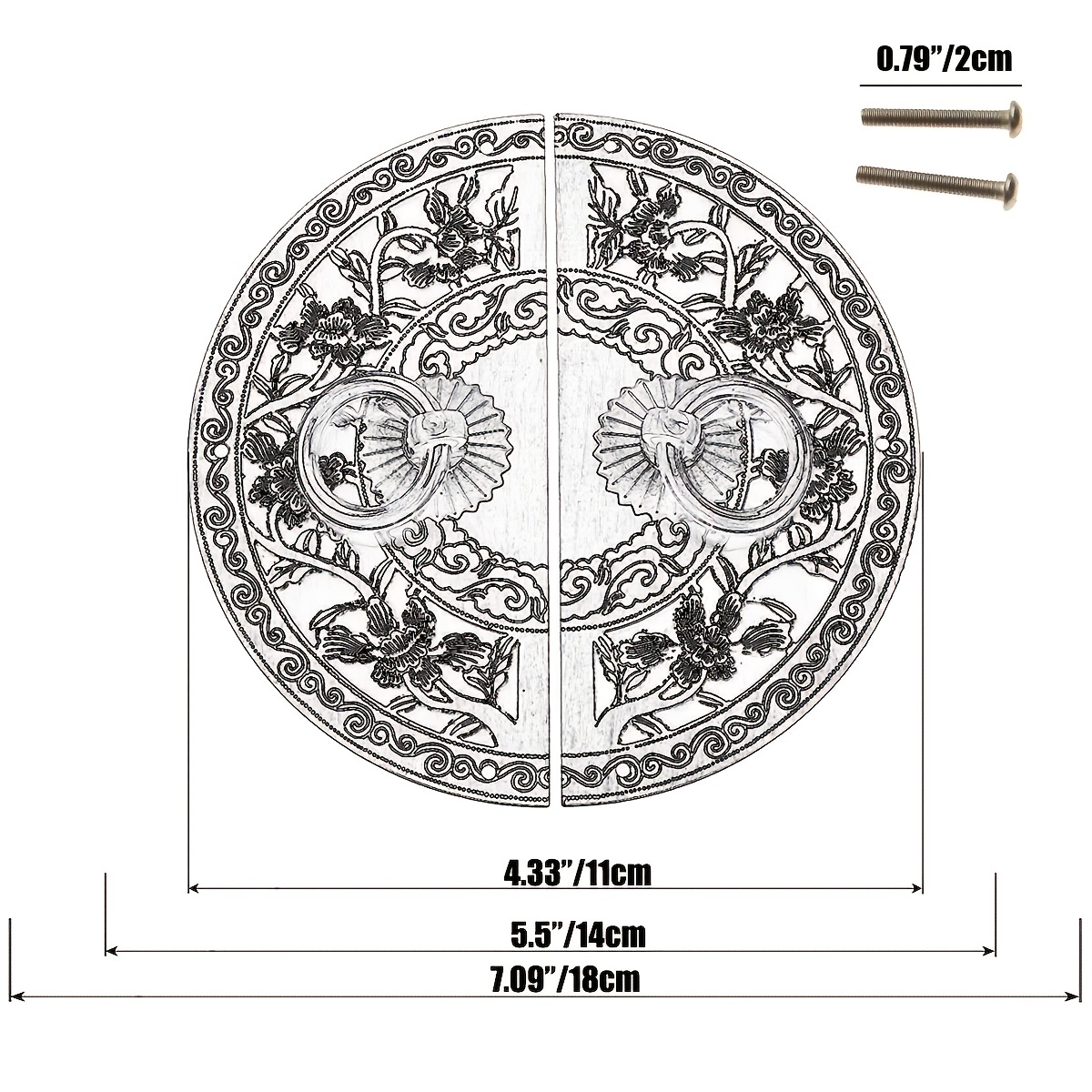 Pengetuk Tarik Gagang Pelat Ka - Furniture Hardware Vintage ulasan dan harga